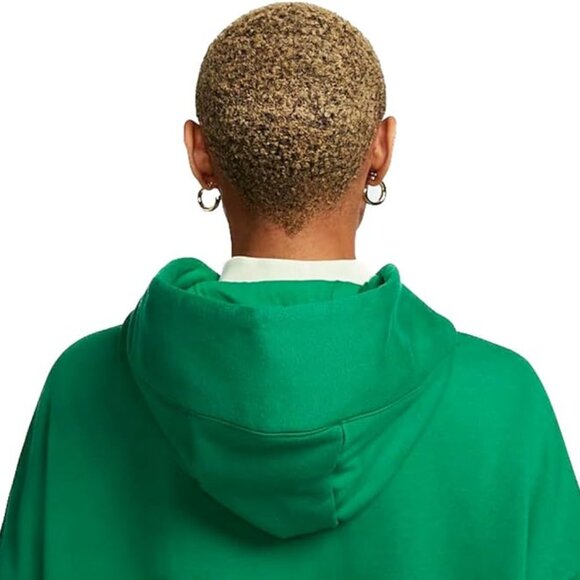 Nike Phoenix Fleece Women's Over-Oversized Pullover Hoodie - Green - Picture 5 of 6